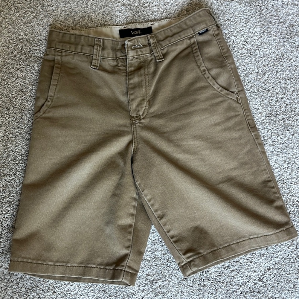 Boys Vans twill shorts